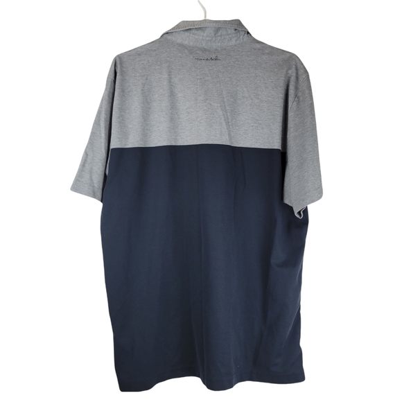 Travis Mathew Navy Gray Golf Short - Picture 2 of 8